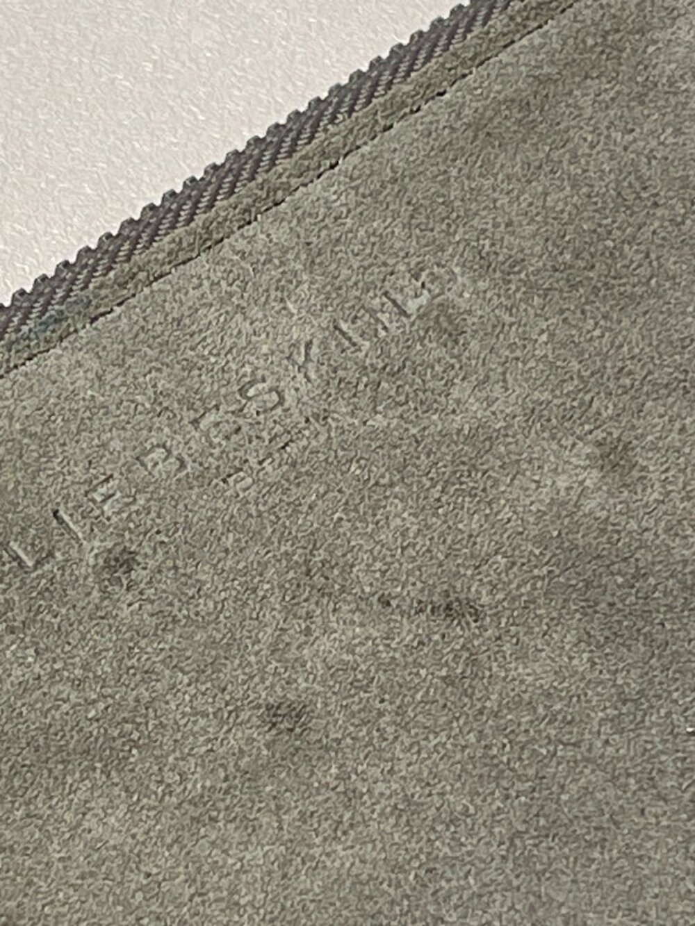 Liebeskind Dark Green Leather & Suede Bifold Wallet | Zip Coin Pockets - Picture 10 of 11